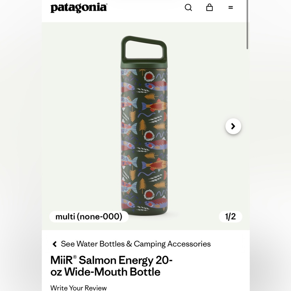 MiiR® Salmon Energy 20-oz Wide-Mouth Bottle